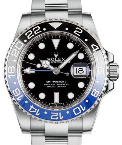 rolex blue black batman